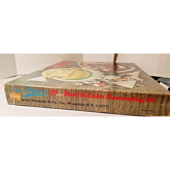 Ateco 1950/1960 Fancy Decorating Set Cake Pastry In Box + Instructions READ - Picture 5 of 14